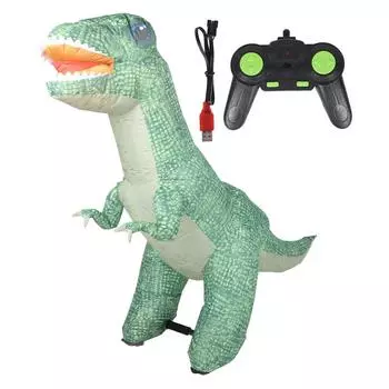 Надувные динозавры животные игрушечная машина пульт дистанционного управления 2.4G беспроводной реалистичный надувной динозавр игрушка