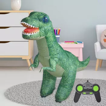 Надувные игрушки-динозавры, украшения для вечеринки в честь Дня защиты детей, праздничный подарок