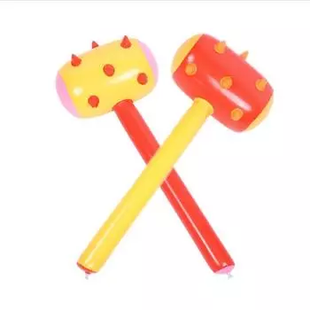 Надувные игрушки Молоток Надувная игрушка Разноцветные надувные мячи Игрушки Ребенок Младенец 1 PC Random