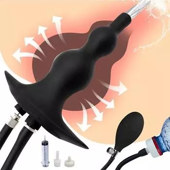 Надувные клизмы, секс-игрушки для пар, вагинальный очиститель, силиконовый вагинальный расширитель, 18 игрушек для взрослых