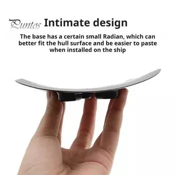 Надувные лодки Монтажный кронштейн Клеевой держатель для удочки Поддержка ПВХ каяков Монтажная основа для каяка Надувная лодка чёрный