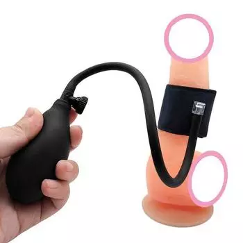 Надувные мужские петушиные кольца, надувной пенис, связывание, тренировочные вибраторы, секс-игрушки для взрослых, БДСМ, уретральное целомудрие