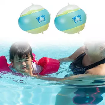 Надувные плавательные нарукавники, игрушки, нарукавники для вечеринки на озере Orange XL