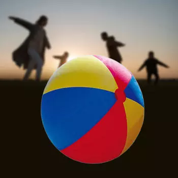 Надувные пляжные мячи для игр и украшения бассейнов Football