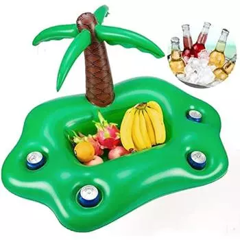 Надувные подстаканники, надувные подстаканники для бассейна, наслаждайтесь любимыми напитками в бассейне с надувными подстаканниками 95*55*55cm разноцветный