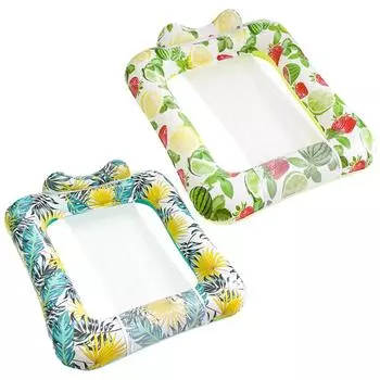 Надувные поплавки для бассейна, надувной водный гамак, сетчатое сиденье, водное кресло для отдыха, герметичное пляжное сиденье для летних водных развлечений Style 1