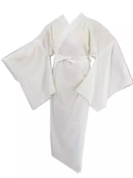 Nagajun Takashima без босла Nagajun для с вырезом emon [ANS] нижнее белье, Чиджими, нижнее белье, кимоно, юката, лето, ива, Такашима, креп, (L белый