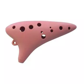 Nagamine Seisakusho Rice Ocarina Pink Alto тон C розовый