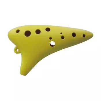 Nagamine Seisakusho Rice Ocarina Желтый тон Alto C жёлтый