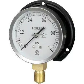 Nagano instrument JIS pressure gauge Pressure range to general-purpose (B frame) (MPa) -0.1 0.00 (vacuum gauge) GS51-231-0MP