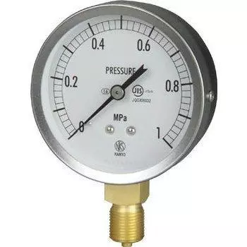Nagano instrument JIS pressure gauge Pressure range to general-purpose (A frame) (MPa) 0.0 0.60 GS51-131-0.6MP