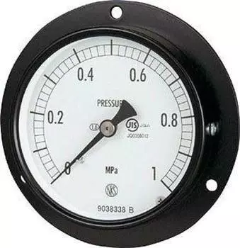 Nagano instrument Normal pressure gauge D frame embedded type Minimum scale 75 0.002 AC15-231-0.1MP