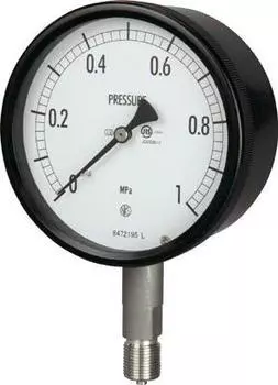 Nagano instrument Sealed pressure gauge vertical type Minimum scale A-frame 100 0.100 BE10-133-4.0MP