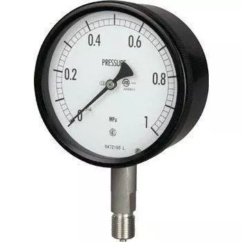 Nagano instrument Sealed pressure gauge vertical type Minimum scale A-frame 100 0.100 BE10-133-6.0MP