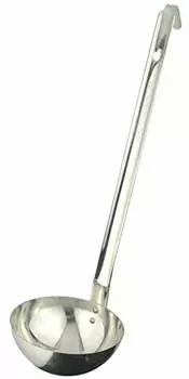 Nagao 50250 Ladle Soup Ladle, 8.5 fl oz (250 cc), SUS304, Commercial Use, Made in Japan