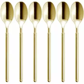 Nagao Cima Coffee Spoon Gold Plated 5 1 Made in Japan +