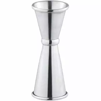 Nagao Cocktail Measure Cup Stainless Steel Made in Japan 45&30cc 18-8 серебряный