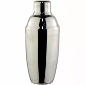 Nagao Cocktail Shaker, 18-8 Stainless Steel, 18.9 fl oz (530 ml), Made in