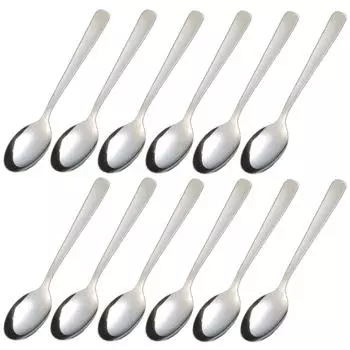 Nagao Lilac Coffee Spoon Set of 12 Stainless Steel Made in Japan 18-8