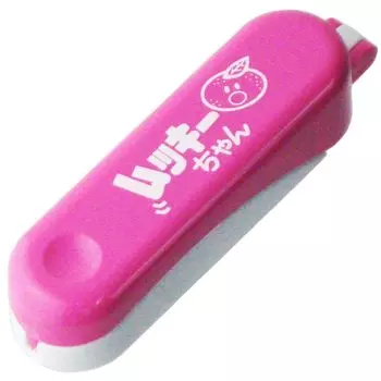 Nagao Peeler Pink Boxed Made in Japan Mukki-chan 9.8cm