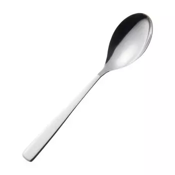 Nagao Slim Stainless Steel Dinner Spoon Set of 12 Made in Japan
