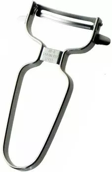 Nagao Tsubame Sanjo Curved Fits Round Stainless Dishwasher Made in Japan Peeler, Peeler, Vegetables, 18-8 Steel, Safe,