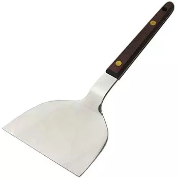 Nagao Tsubamesanjo Okonomiyaki Spatula, Width 4.1 inches (10.5 cm), Wooden Pattern, Made in Japan