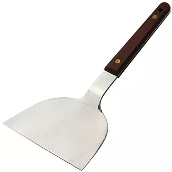 Nagao Tsubamesanjo Okonomiyaki Spatula, Width 4.7 inches (12 cm), Wooden Pattern, Made in Japan