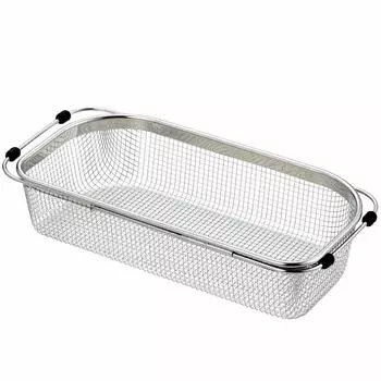 Nagao Tsubamesanjo Sink Drainer Rack Telescopic Deep Stainless Steel Made in Japan 42.5-54.5cm 18-8 SH-024