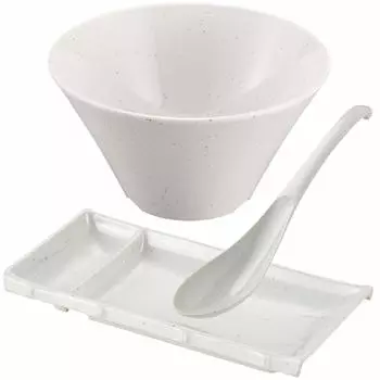 Nagao Tsubamesanjo Unbreakable Ramen Gyoza Set Marble Made in Japan