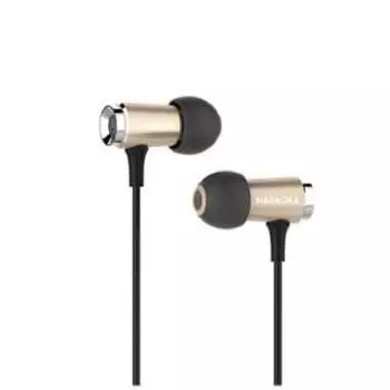 NAGAOKA Aluminum Body High Resolution Earphones Champagne Gold Champagne Gold P609CGD