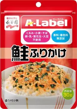 Nagatanien A Label Furikake лосось 30 г x 5 шт.
