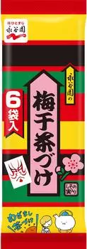 Nagatanien Nagatanien Umeboshi Chazuke 6 пакетиков x 5 штук