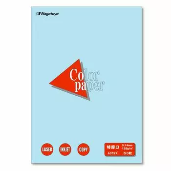 Nagatoya Shoten Color Paper A3 Extra Thick 50 Sheets Sora Na-1412
