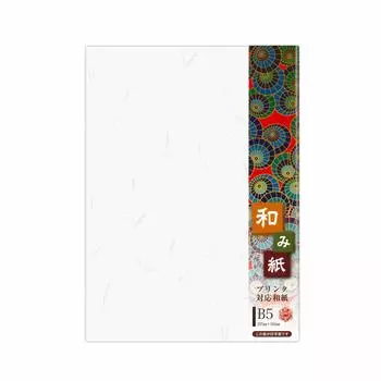 Nagatoya Shoten OA Washi Japanese Paper B5 Tairei White 100 Sheets 0391751 [Nagomi Gami] Na-751V