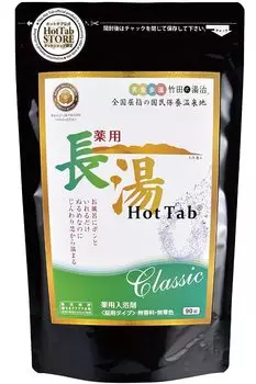 Nagayu Hot Tub Classic Medicinal Hot Tab Бикарбонатные соли для ванн Нейтральные 90 таблеток Префектура Нагаю (Оита Онсэн) [Квазинаркотик]