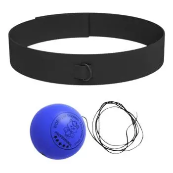 Наголовной боксерский скоростной мяч Тренировка скорости Боксерский мяч для боя Набор боксерских рефлекторных мячей Упражнение