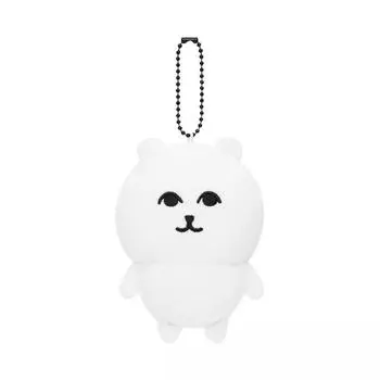Nagono Cute Guardian Bear Confident Bear Cartoon Plush Pendant Doll Keychain Big Eye Bear