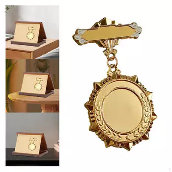 Наградные медали для участников и участников, Металлические призы Соревнования События золотой