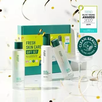 [Награды 2022] Flip Cica-Aloe Fresh Skin/Lotion 200ml, набор из 2 предметов, корейская косметика