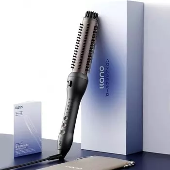 нагревается до 220 градусов всего за 10 llano Удлиняемая плойка 32 мм Применяет корейскую передовую технологию нано серебра Турмалиновая технология двойной MCH