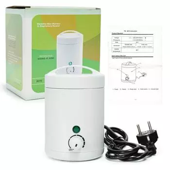 Нагреватель для депиляции на 200 мл, машина для нагрева воска с быстрым нагревом 40 Вт EU Plug