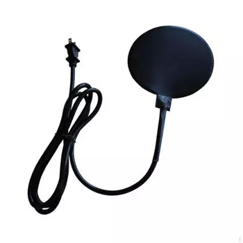 Нагреватель для птичьей ванны DE Icer с вилкой США, износостойкий, 120 В, для тяжелых условий эксплуатации, для нагрева воды для кур 20W