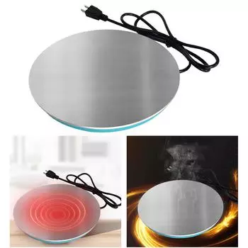 Нагревательная пластина для чайника, термостатическое основание, теплоизоляция и незамерзающий водонагреватель для питьевой воды One Size белый