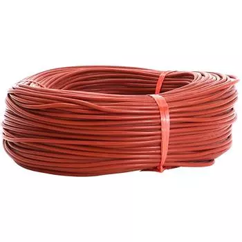 Нагревательный кабель из углеродного волокна 6K, теплый пол, нагревательный кабель 66 Ом/м, нагревательные провода, электрическая система подогрева пола 1roll 100M