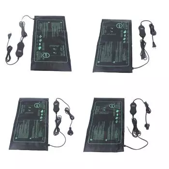 Нагревательный коврик для рассады с цифровым термостатом. Водонепроницаемая эффективная универсальная грелка для запуска семян F. EU Plug 220V