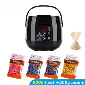 Нагреватель воска, машина для удаления волос, подогреватель парафина, набор для депиляции, набор для депиляции с плавлением воска, погружной горшок для депиляции, набор для депиляции