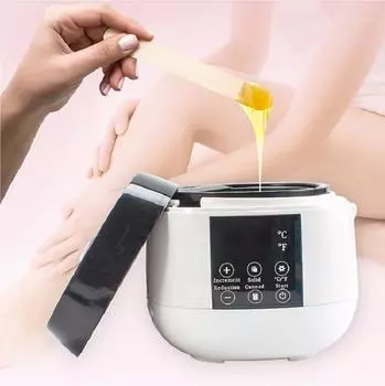 Нагреватель воска, подогреватель парафина, восковые бобы со светодиодным экраном для депиляции, воск для тела, депиляция, удаление волос, спа-бикини CHINA