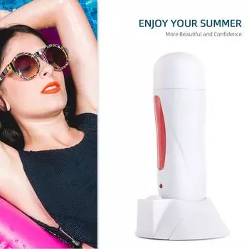 Нагреватель воска, ролик для удаления волос, нагреватель воска для депиляции, эпилятор, подогреватель воска, роликовый набор для воска для депиляции UK Plug