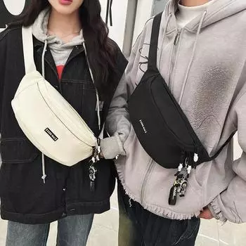 Нагрудная сумка, мужская спортивная маленькая сумка, легкая однотонная сумка на плечо для женщин хаки